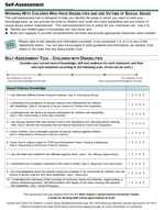 Self Assessment Tool